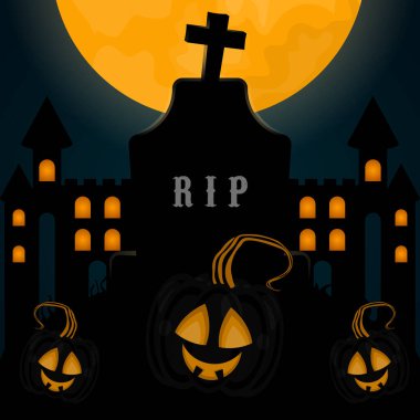 Mutlu Cadılar Bayramı Kartı