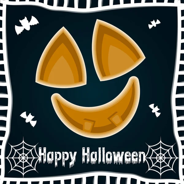 Feliz tarjeta de Halloween — Archivo Imágenes Vectoriales