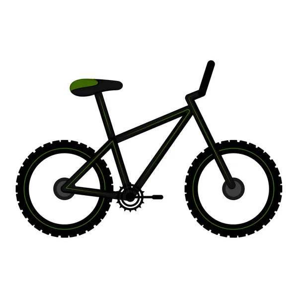 Geïsoleerd fiets beeld — Stockvector