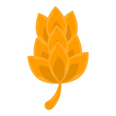 İzole buğday simgesi