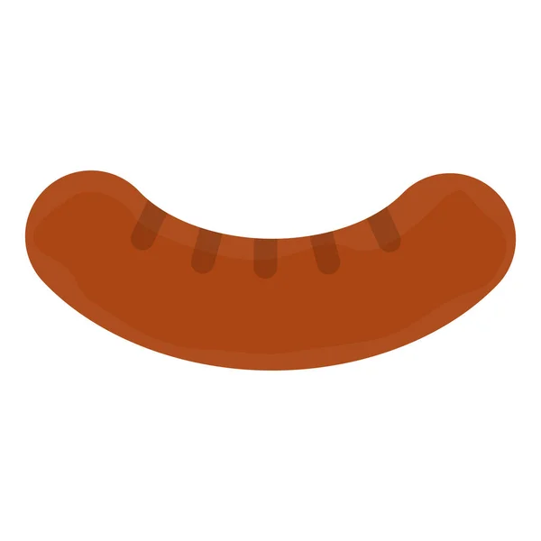 Isolated sausage icon — Stock Vector