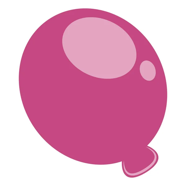 Isolée icône de ballon de fête — Image vectorielle