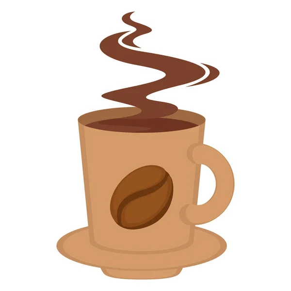 Sıcak kahve fincanı — Stok Vektör