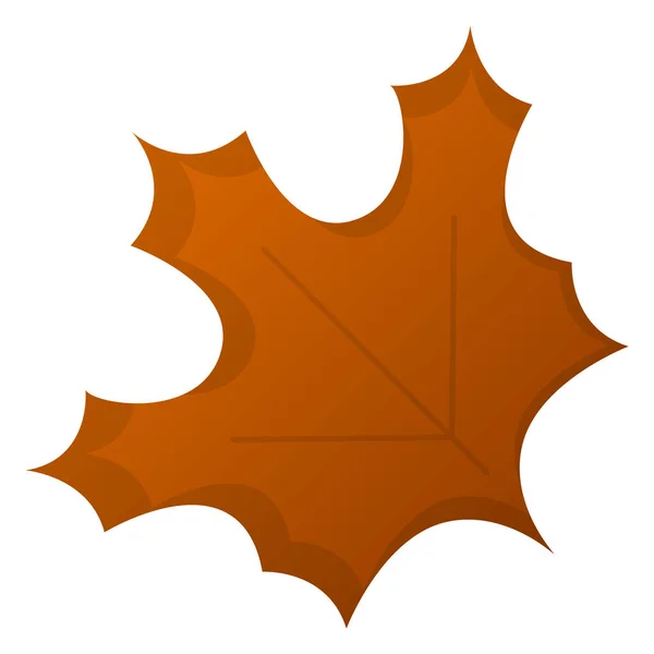 Herbstblattbild — Stockvektor
