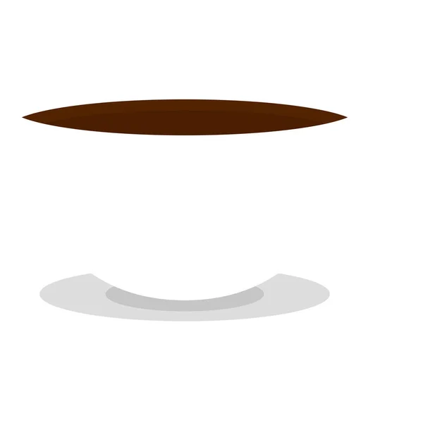 Isolated coffee cup image — ストックベクタ