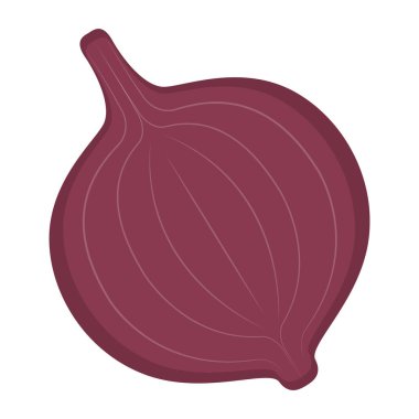 izole kırmızı soğan