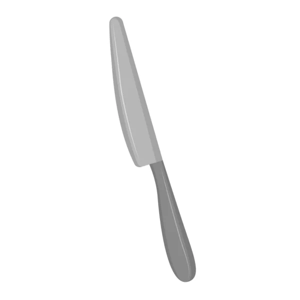 Μεμονωμένη εικόνα μαχαιριού — Διανυσματικό Αρχείο