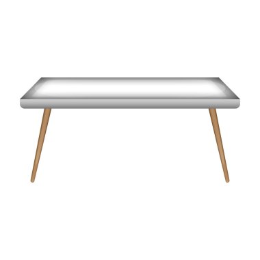 İzole masa görüntüsü. Yazma masası