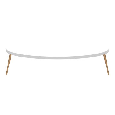 İzole masa görüntüsü. Yazma masası