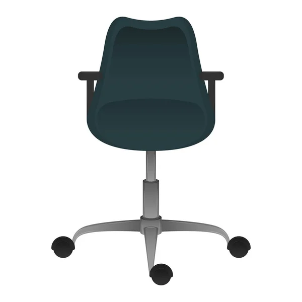 Cadeira de escritório isolada — Vetor de Stock