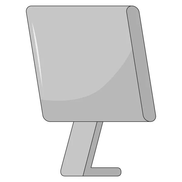 Geïsoleerde PC scherm pictogram — Stockvector