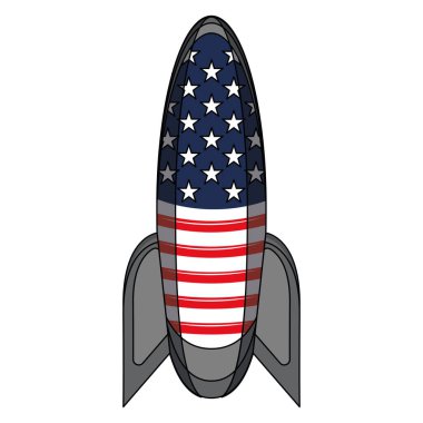 İzole edilmiş roket simgesi