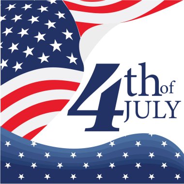 Mutlu 4 Temmuz posteri