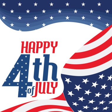 Mutlu 4 Temmuz posteri