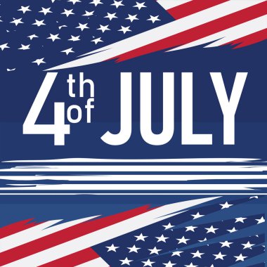 Mutlu 4 Temmuz posteri