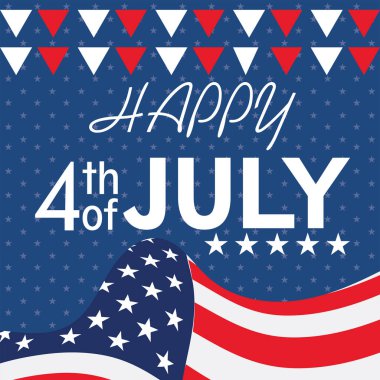 Mutlu 4 Temmuz posteri