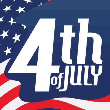 Mutlu 4 Temmuz posteri