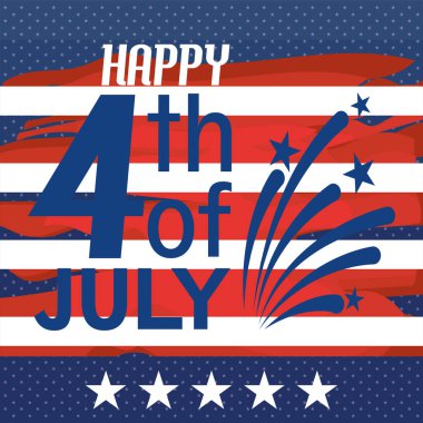 Mutlu 4 Temmuz posteri