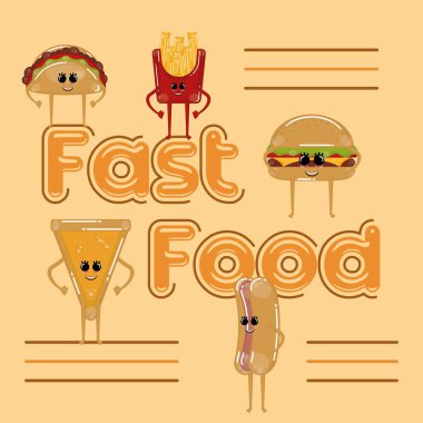 Fast food çizgi filmleri.