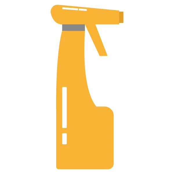 Limpieza spray botella icono — Vector de stock