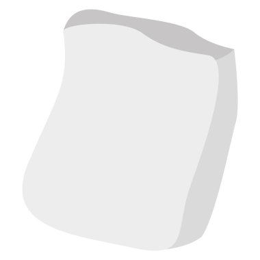 Boş market torbası.