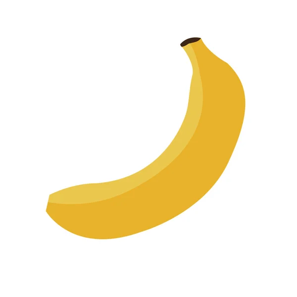 Geïsoleerde banaan icoon — Stockvector