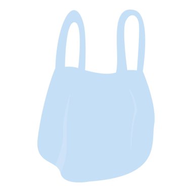 Boş market torbası.