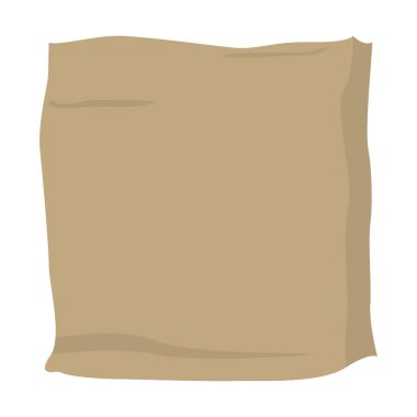 Boş market torbası.