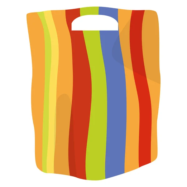 Empty grocery bag — Stock Vector