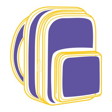 okul çantası simgesi