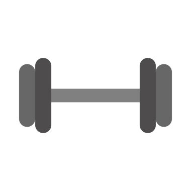 İzole edilmiş mavi dambıl simgesi