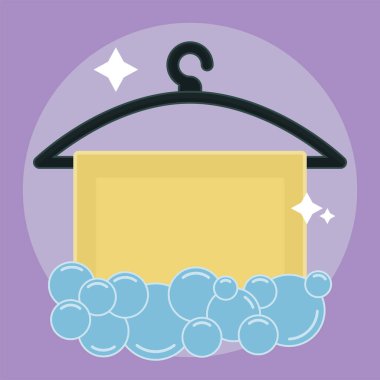 İzole edilmiş temizleme bezi simgesi