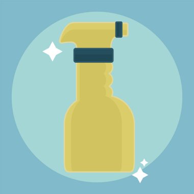 İzole edilmiş sprey şişesi simgesi