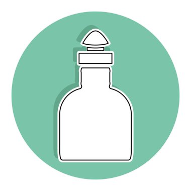 İzole edilmiş sabun şişesi simgesi