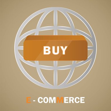 E-ticaret illüstrasyonu. İşçilik