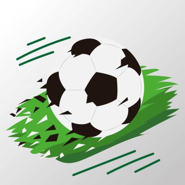 Posterde futbol topu