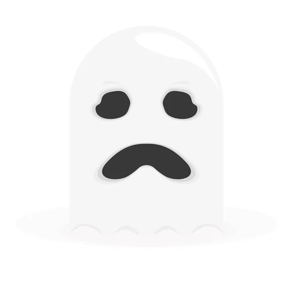 Icône fantôme effrayant — Image vectorielle