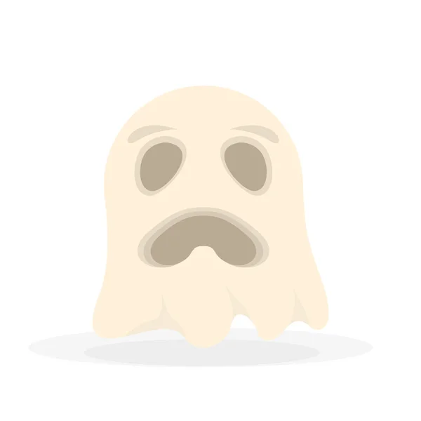 Fantasma aterrador icono — Vector de stock