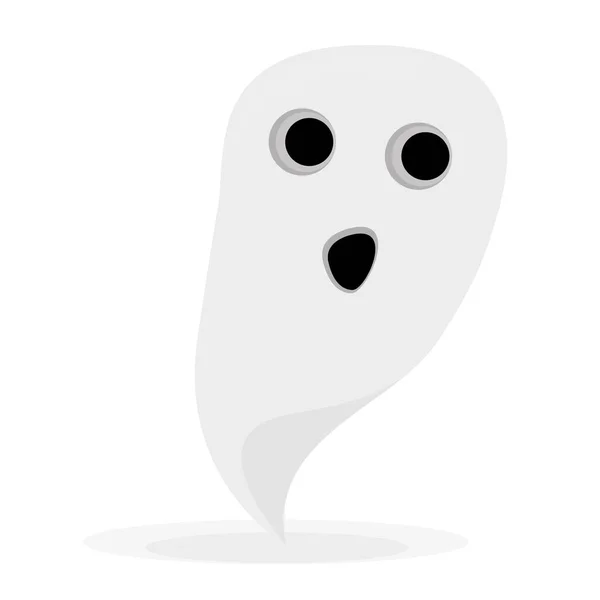 Fantasma aterrador icono — Archivo Imágenes Vectoriales