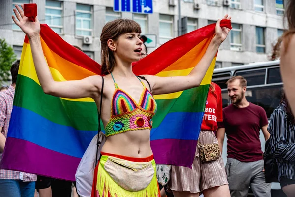 Марш равенства в Киеве-2019 — стоковое фото