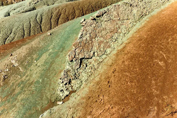 风景自然摄影 五颜六色的地质构造 安卡拉 贝伊帕扎里 纳利汉 卡伊尔汉 土耳其 — 图库照片