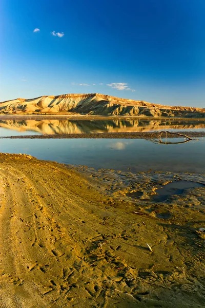 Fotografování Přírody Barevné Geologické Útvary Ankara Beypazari Nallihan Cayirhan Turecko — Stock fotografie