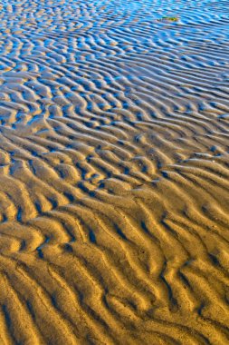 Dalga, kum ve deniz. Doğa deseni arka planı.