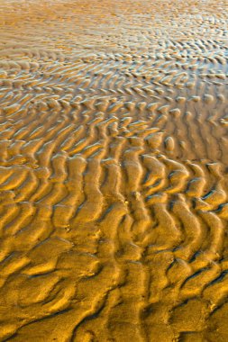 Dalga, kum ve deniz. Doğa deseni arka planı.