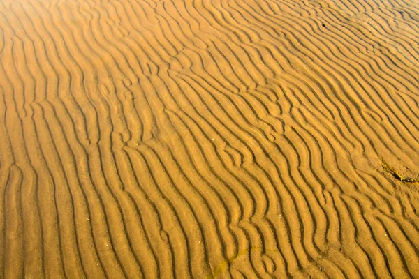 Wave Sand Sea Nature Pattern Background — Stock Photo, Image