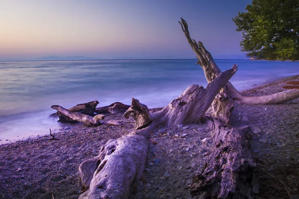 Mer Sable Soleil Coucher Soleil Nature Fond Aydin Kusadasi Dilek — Photo