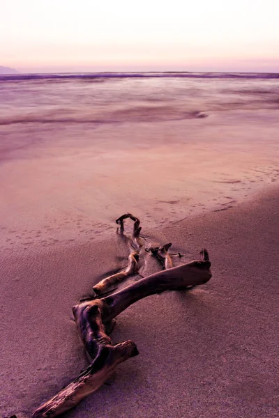 Закат Пляж Фон Неба — стоковое фото