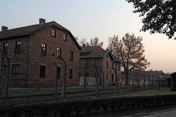 Στρατόπεδα Του Άουσβιτς Και Του Μπίρκεναου — Φωτογραφία Αρχείου