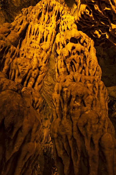 Formacje Jaskiniowe Jaskinia Ballica Tokat Turcja Jaskinia Ballica Południowy Zachód — Zdjęcie stockowe