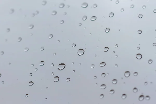 Wassertropfen auf ein Glas — Stockfoto